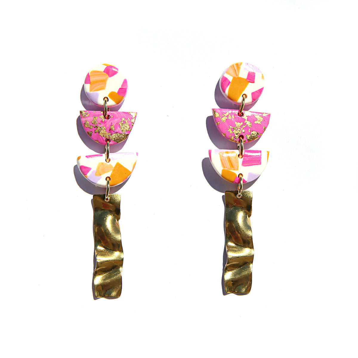 Confetti Swiggle earrings