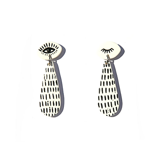 Eye Drops earrings