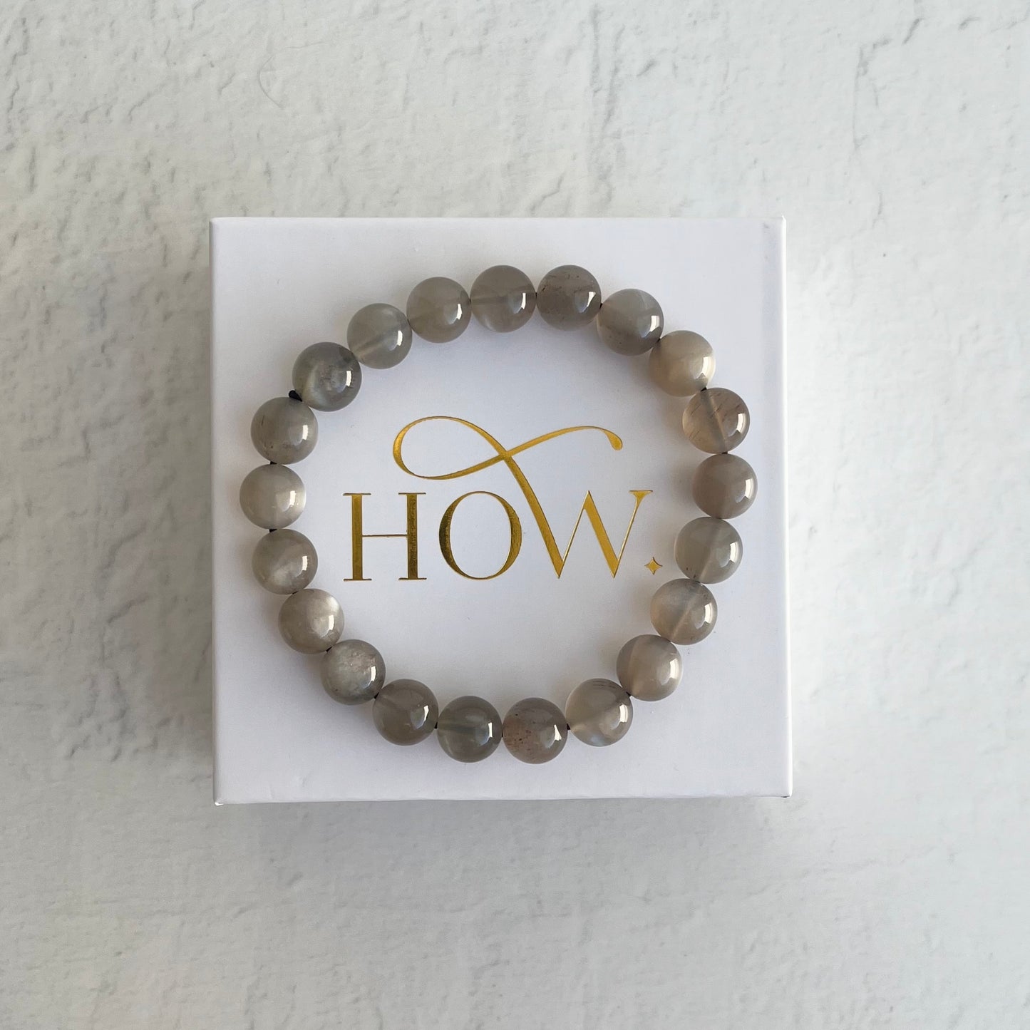 Crystal Bracelet - Black Moonstone (high Grade)