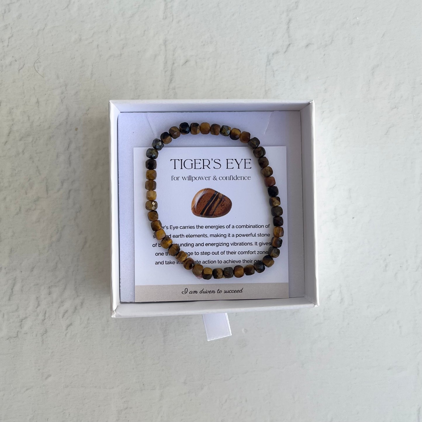 Tiger's Eye Faceted Bracelet