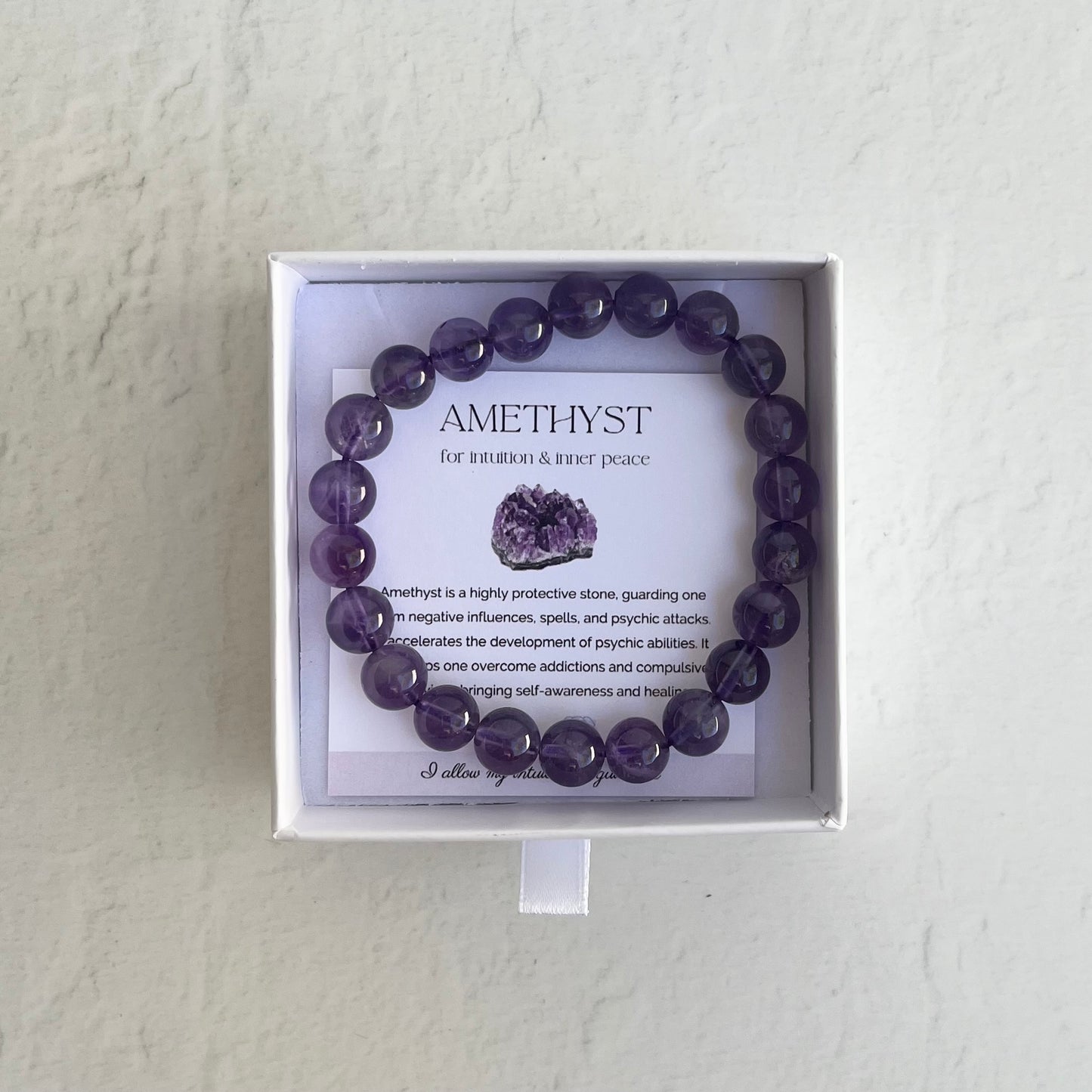 Crystal Bracelet - Amethyst