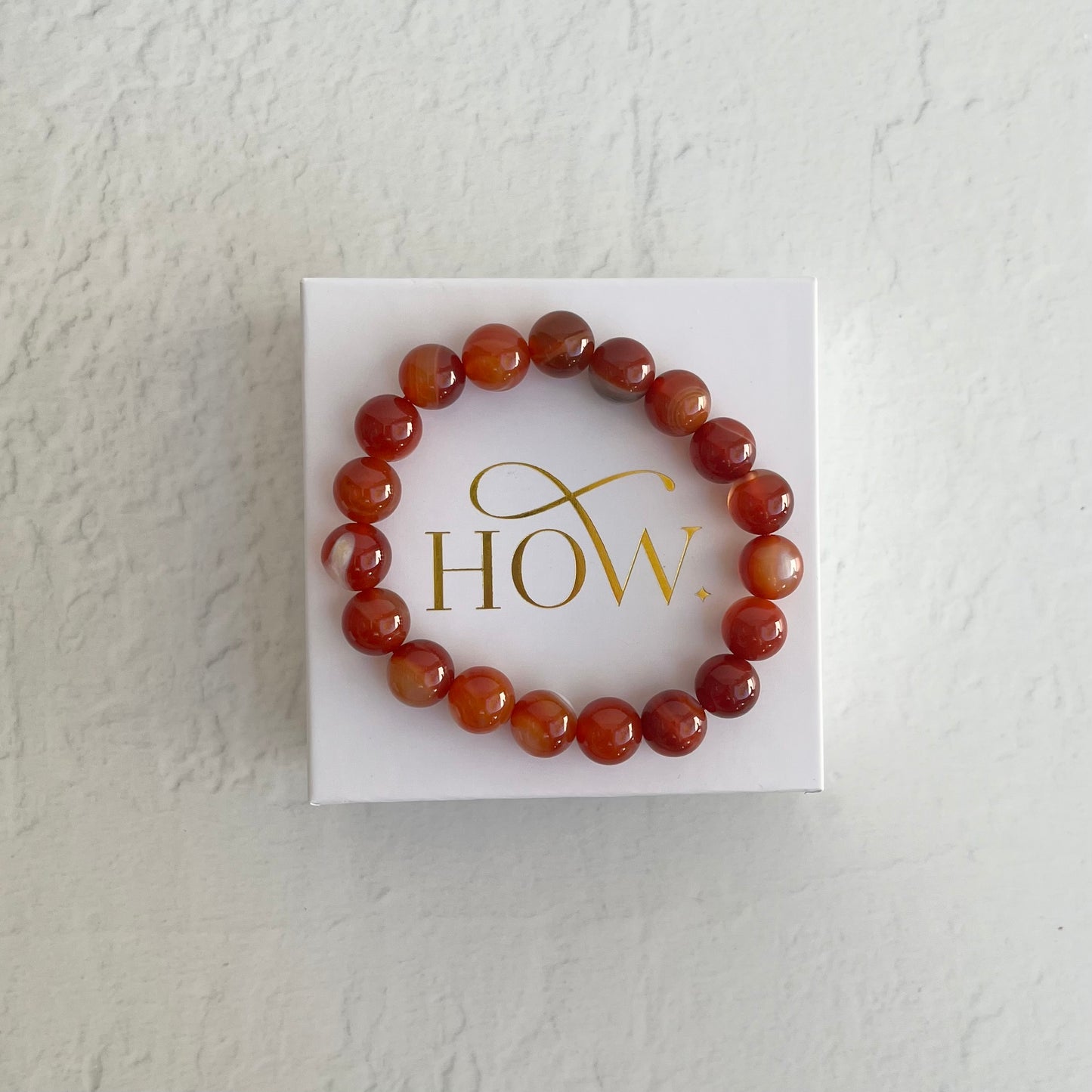 Crystal Bracelet - Carnelian