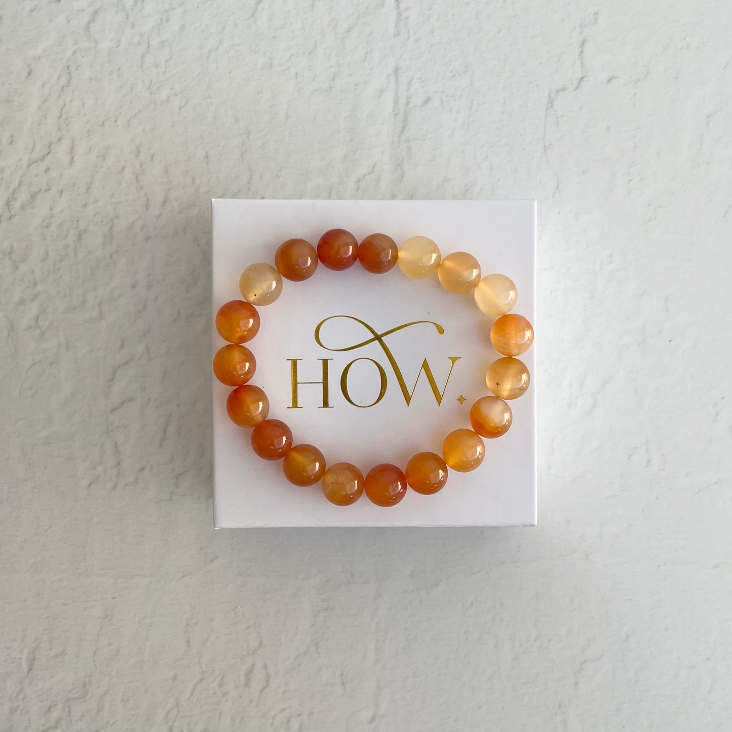 Crystal Bracelet - Carnelian vs2