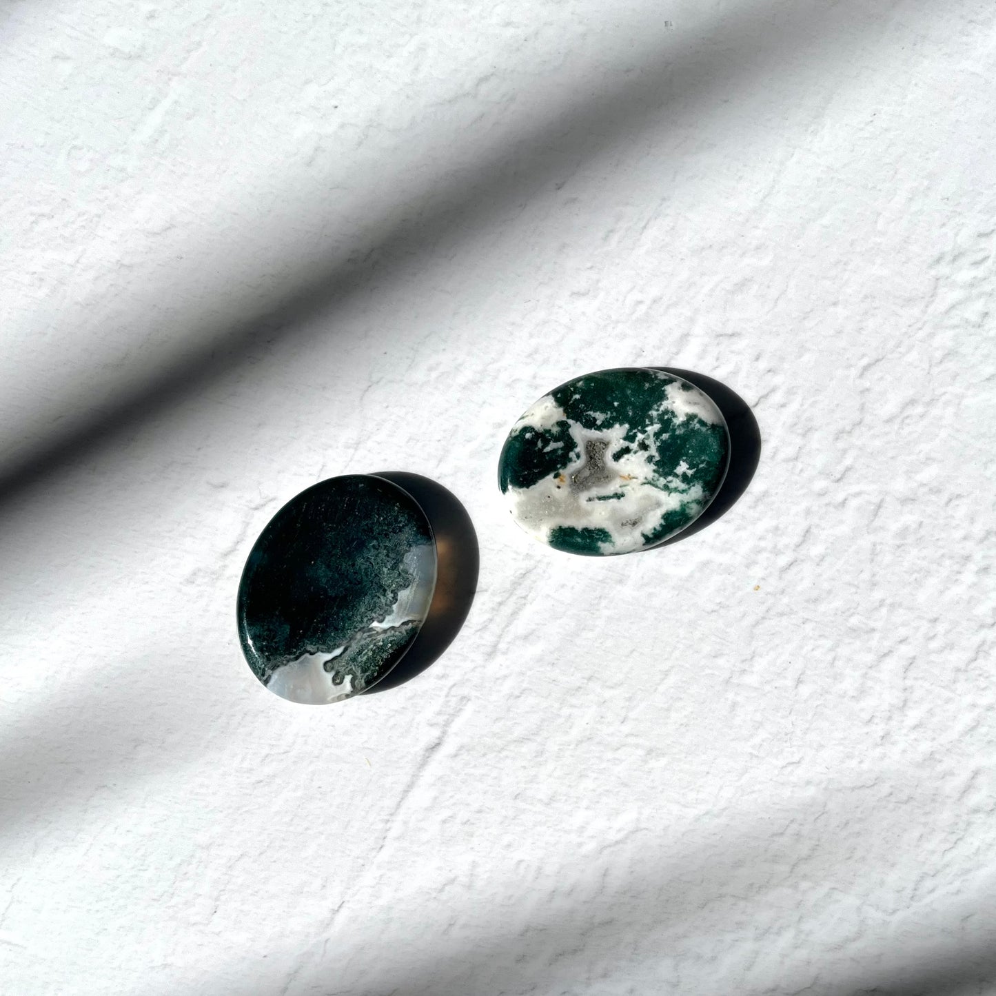 Worry Stone - Moss Agate