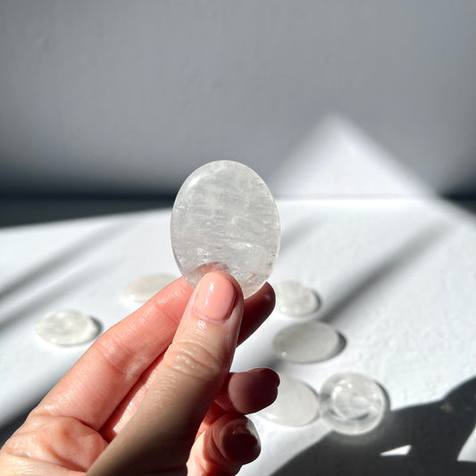 Worry Stone - Clear Quartz