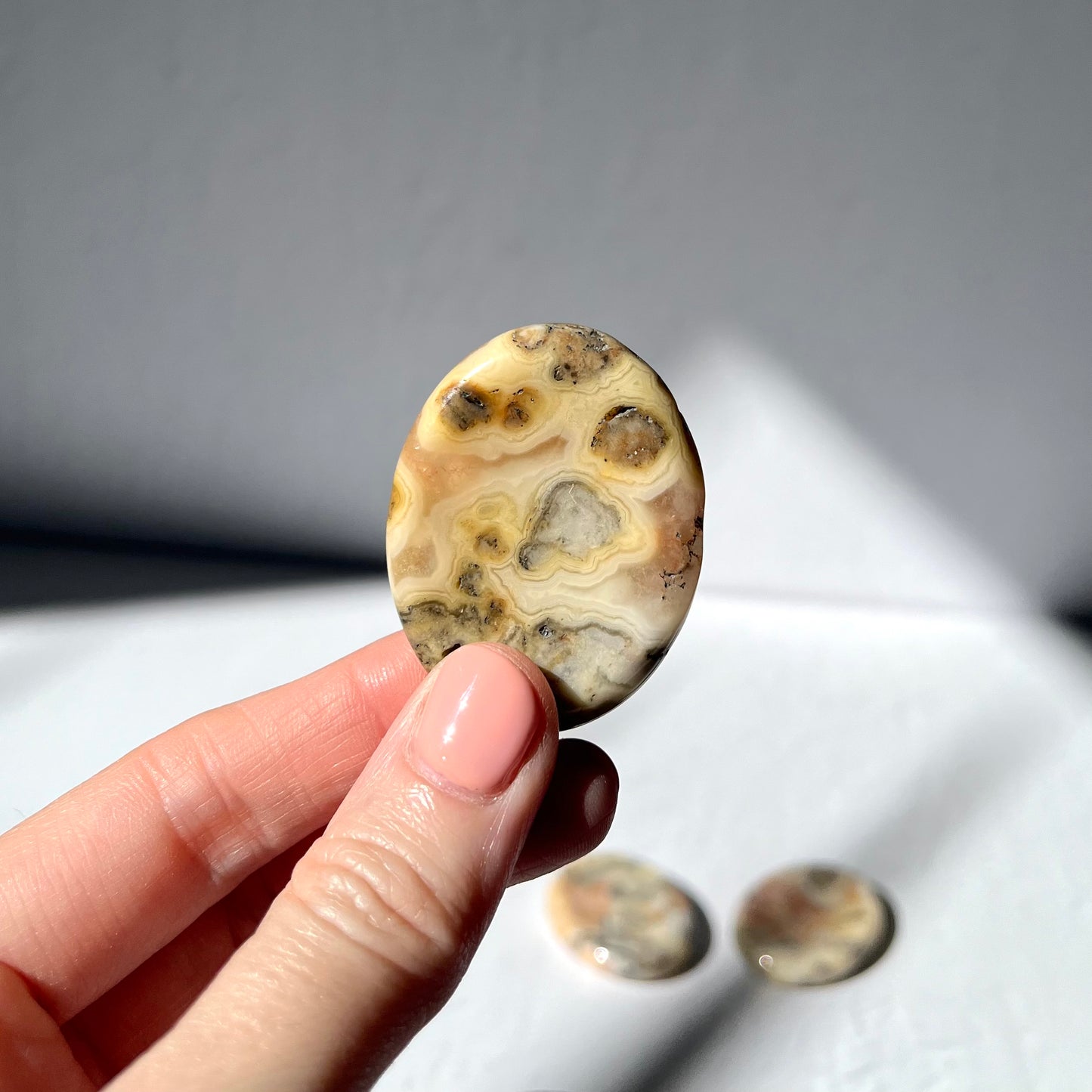 Worry Stone - Crazy Lace Agate