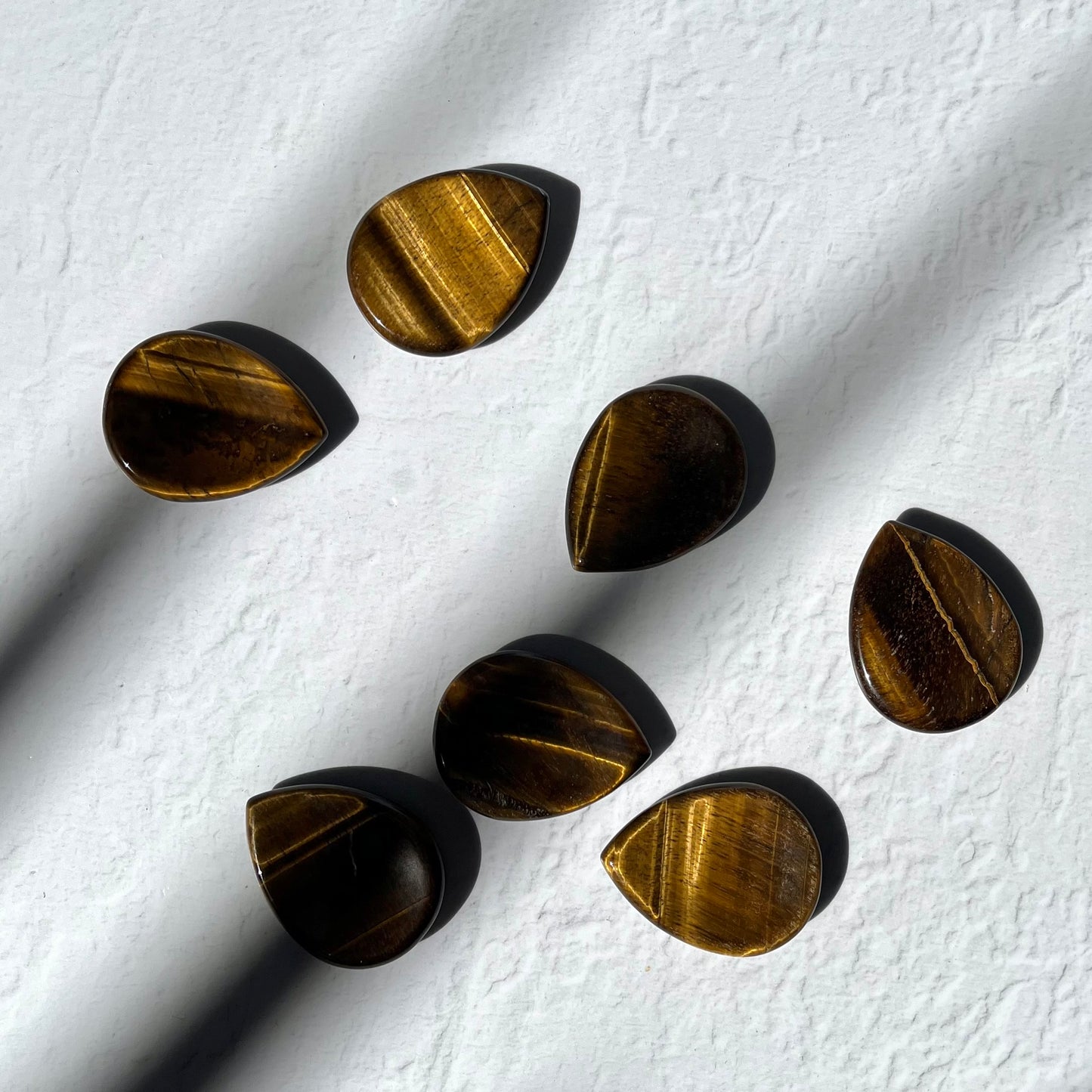 Worry Stone (Tear drop shape) - Tiger's Eye