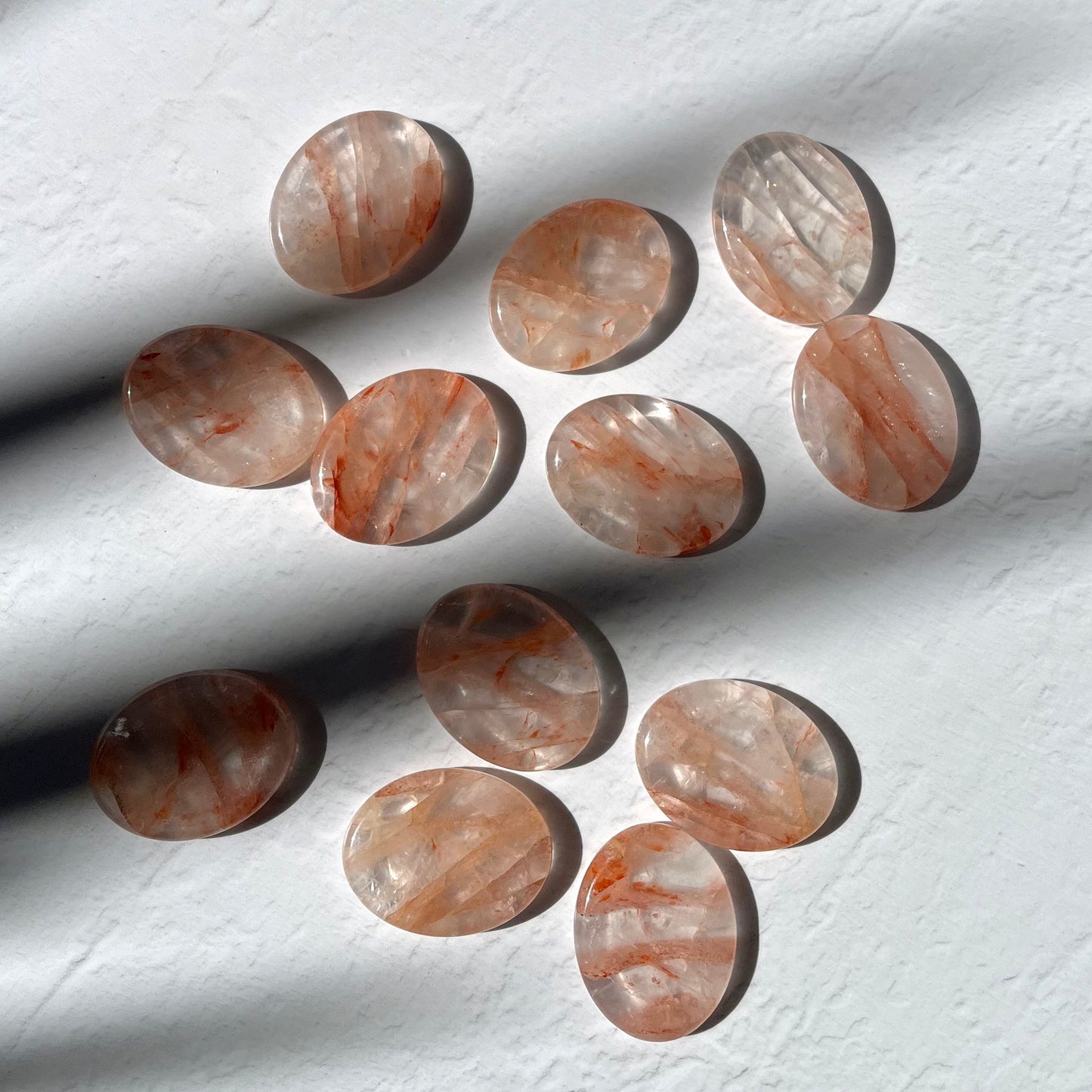 Worry Stone - Fire Quartz