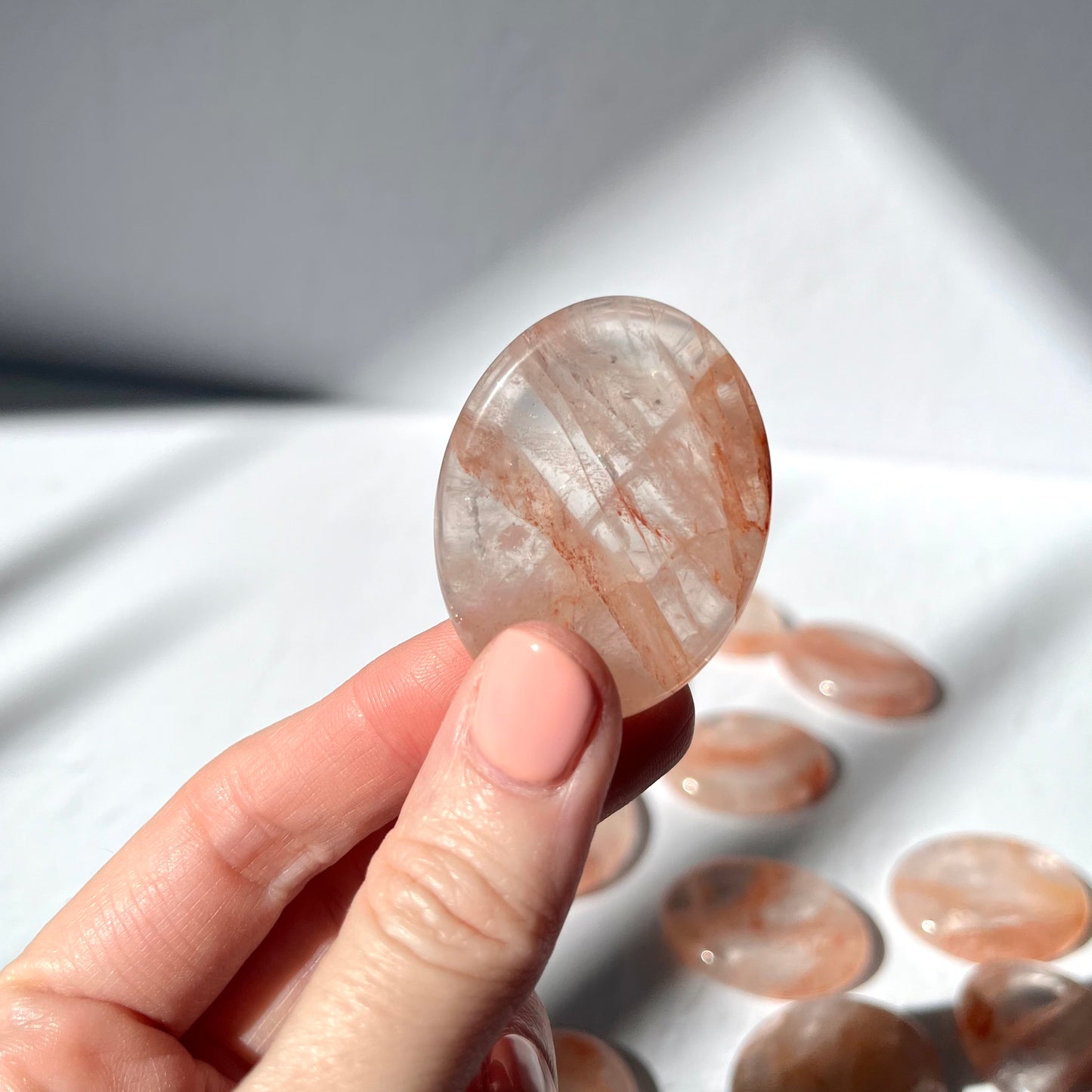 Worry Stone - Fire Quartz