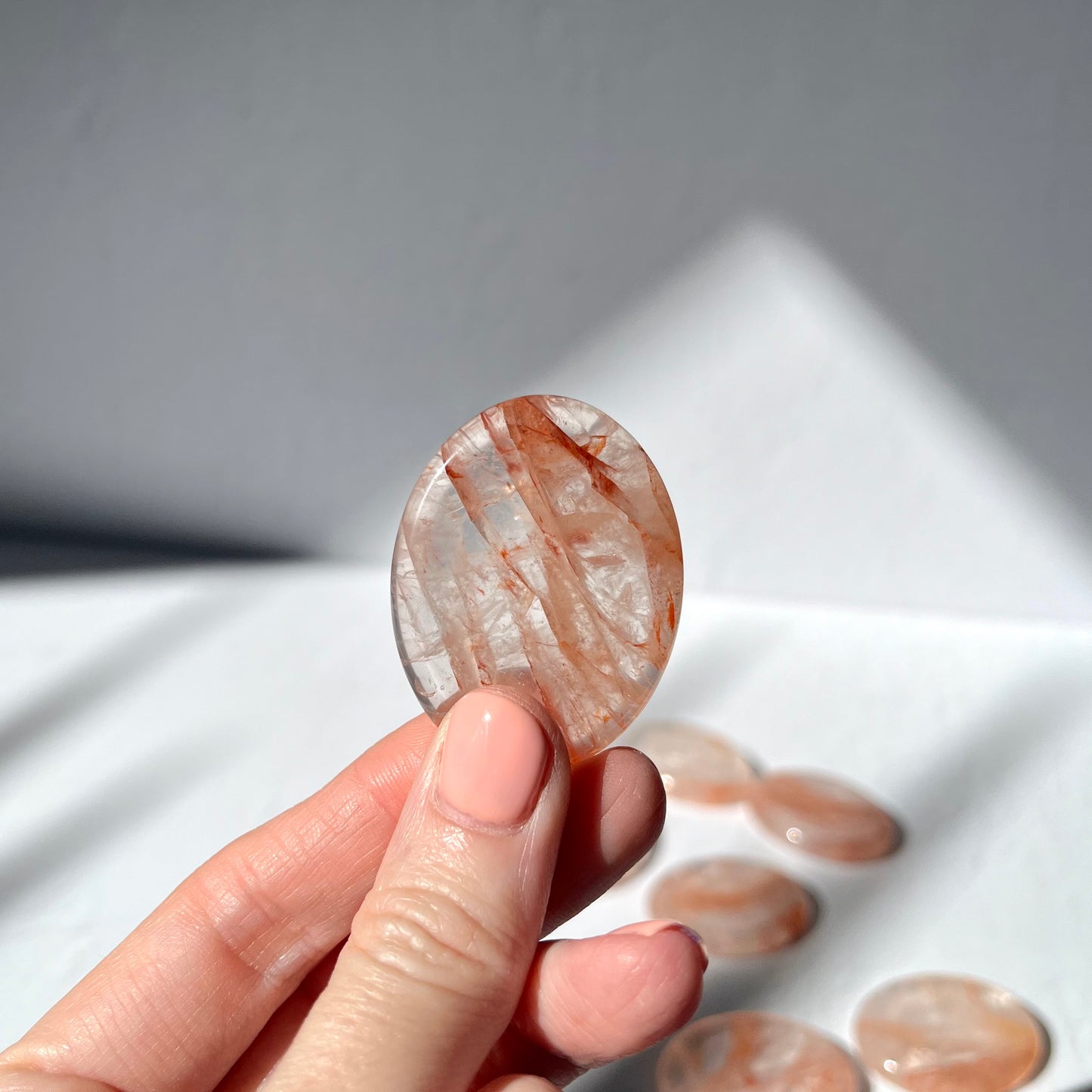 Worry Stone - Fire Quartz