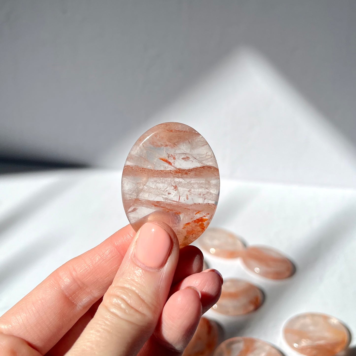 Worry Stone - Fire Quartz