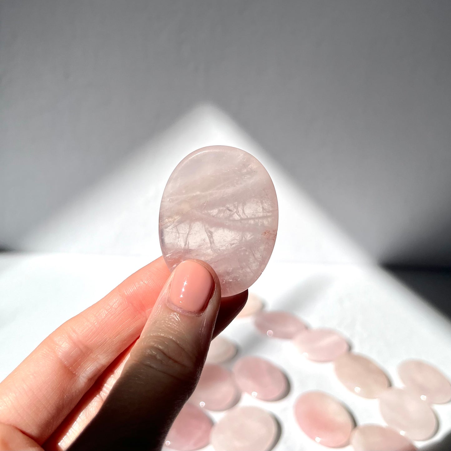 Worry Stone - Rose Quartz