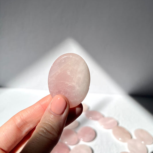 Worry Stone - Rose Quartz