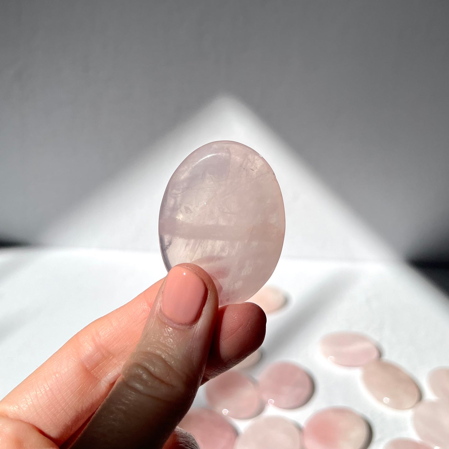 Worry Stone - Rose Quartz