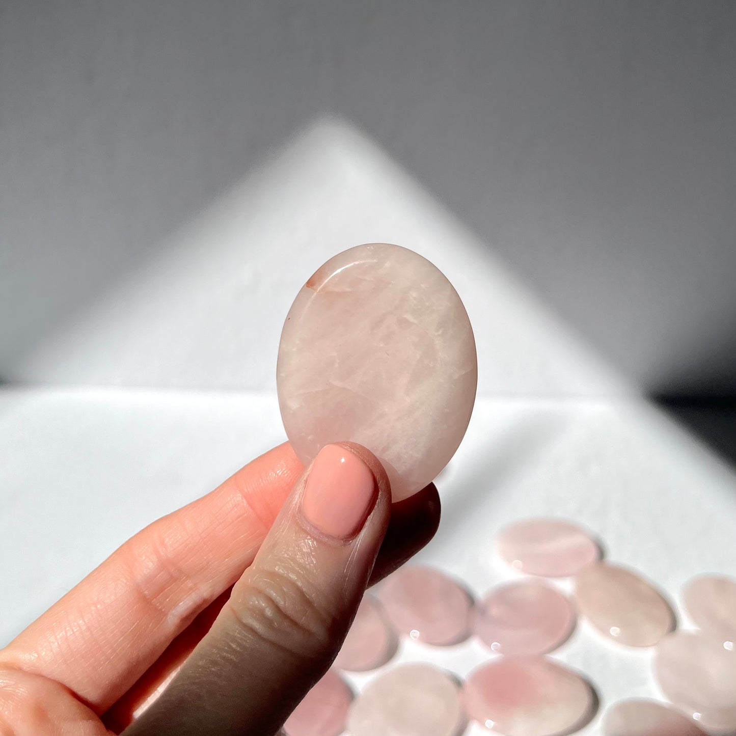 Worry Stone - Rose Quartz