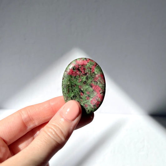 Worry Stone - Ruby Fuschite