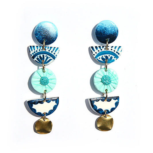 Painted Drops earrings