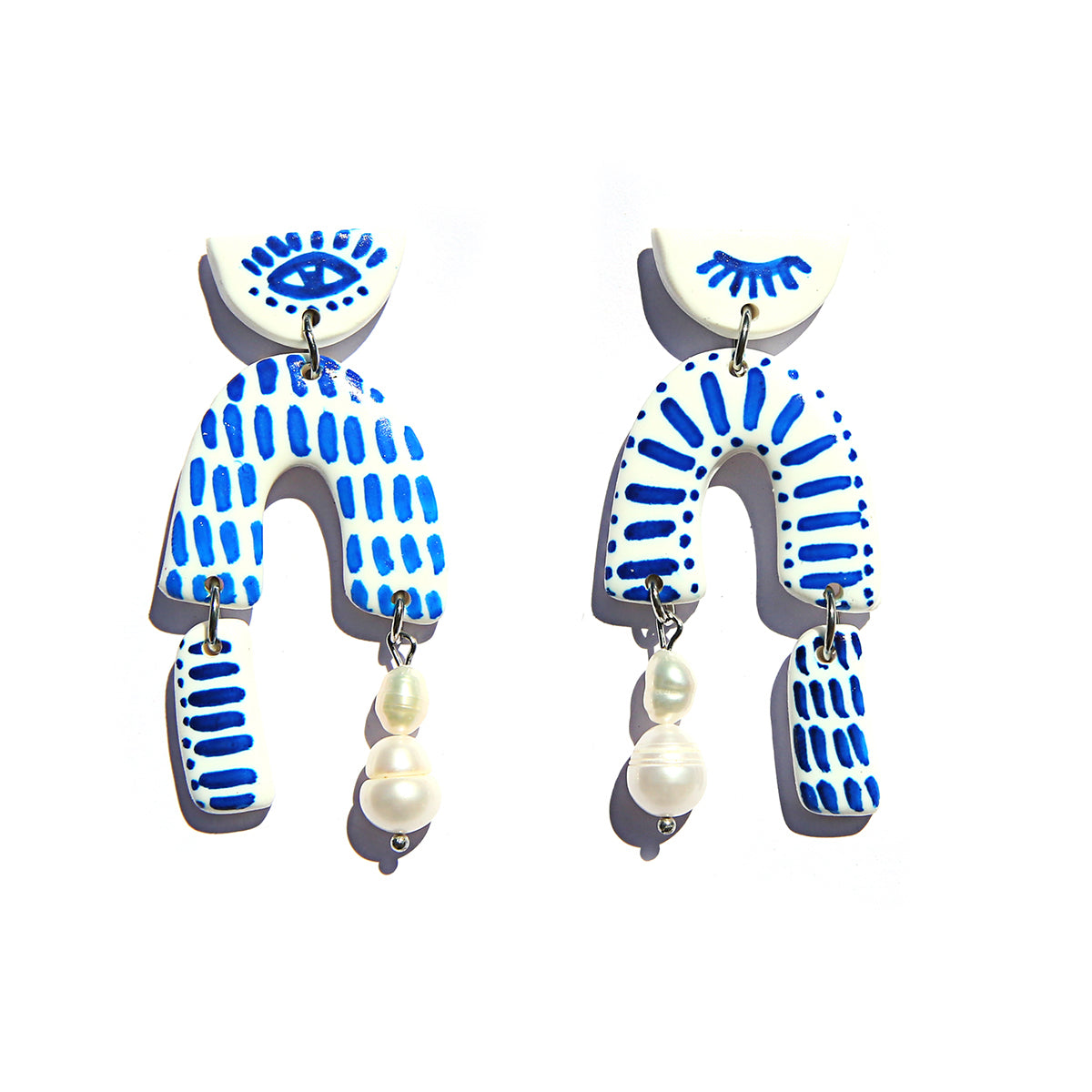 Wink Wink Shapes earrings