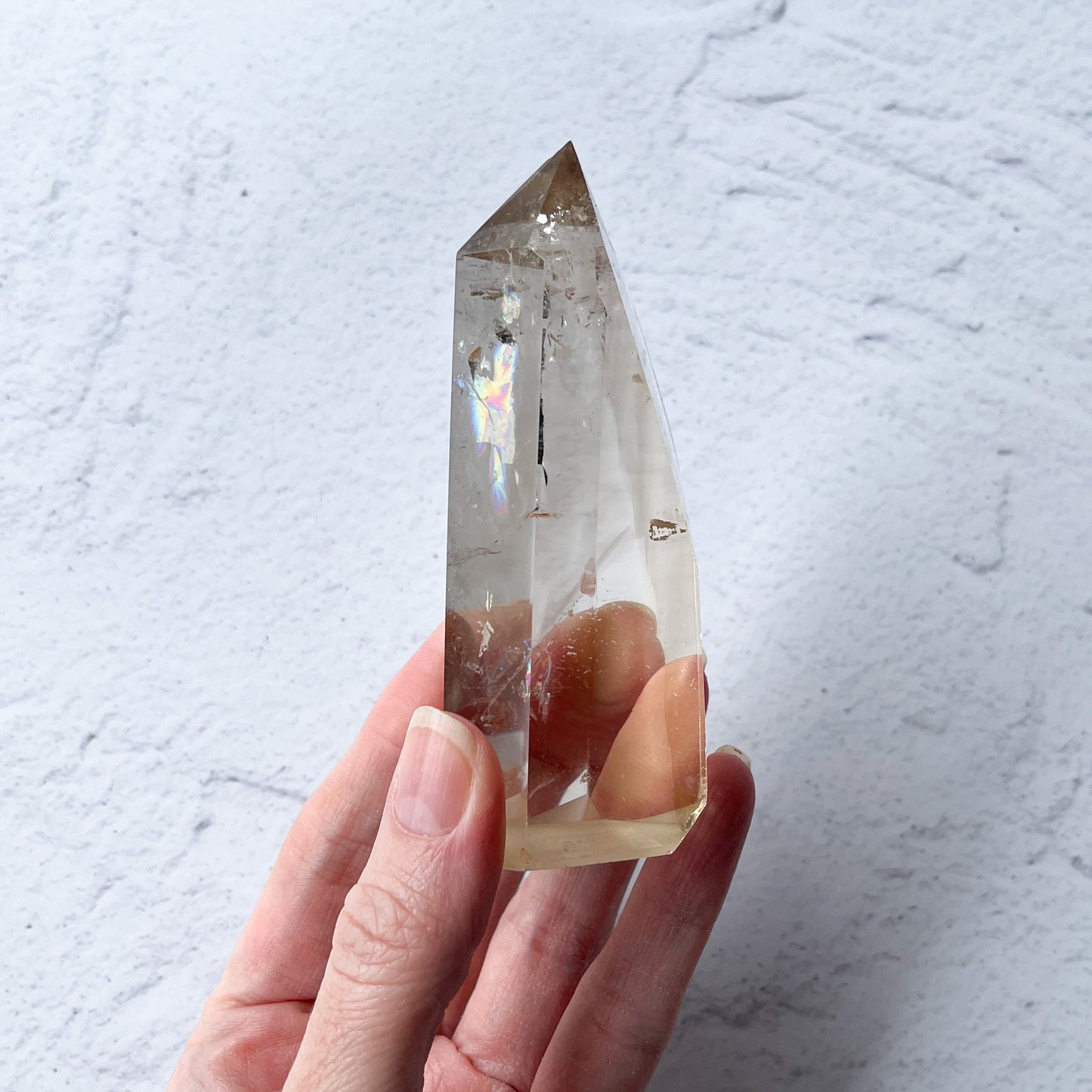 Natural cut Citrine Tower / 193g